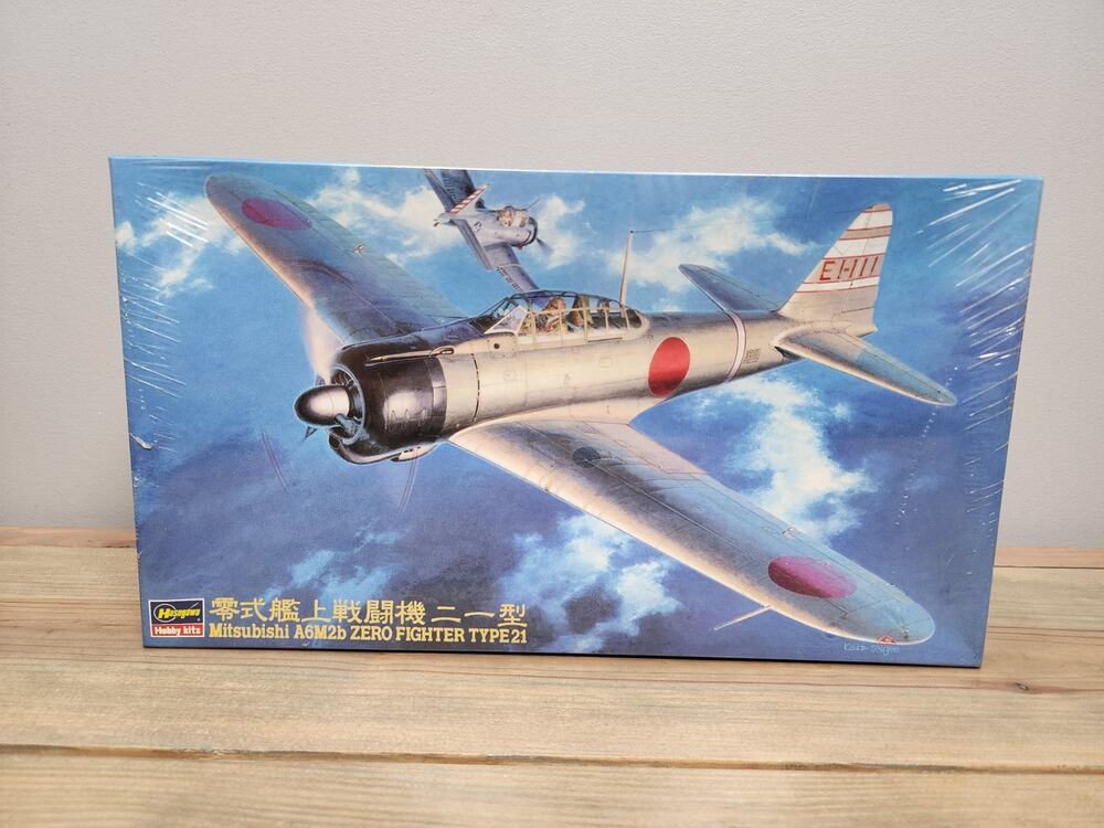Hasegawa 09143, Mitsubishi A6M2b Zero Fighter Type21, FACTORY SEALED